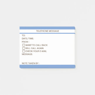 Post-it® message téléphonique