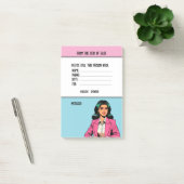 Post-it® Message téléphonique professionnel avec nom person (Bureau)