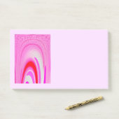 Post-it® Messages quotidiens art rose (Sur un bureau)