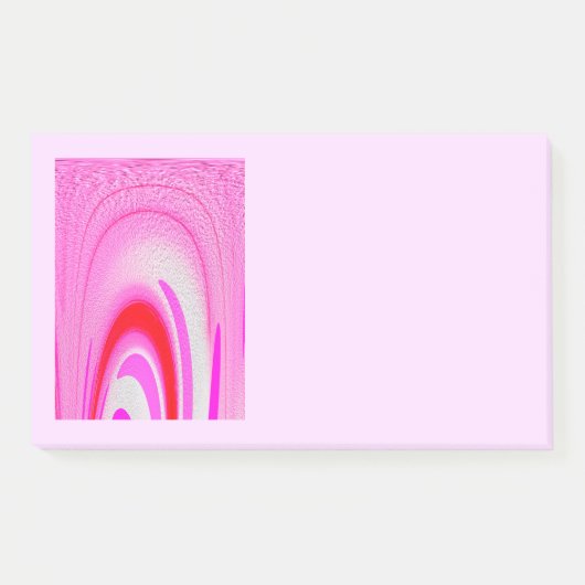 Post-it® Messages quotidiens art rose (Devant)