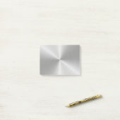 Post-it® metal school work professionnel grunge post it not (Sur un bureau)