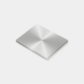 Post-it® metal school work professionnel grunge post it not (Incliné)