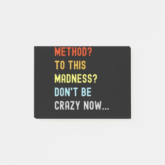 Post-it® Méthode Pour Le Codeur Mécanique Ingénieur De Foli (Devant)