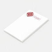 Post-it® Mettez le feu aux notes faites sur commande de (Incliné)