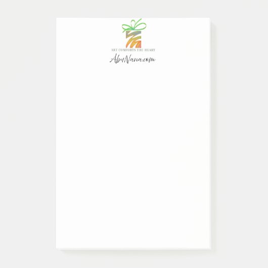 Post-it® Mettez votre logo ici Tablet (Devant)