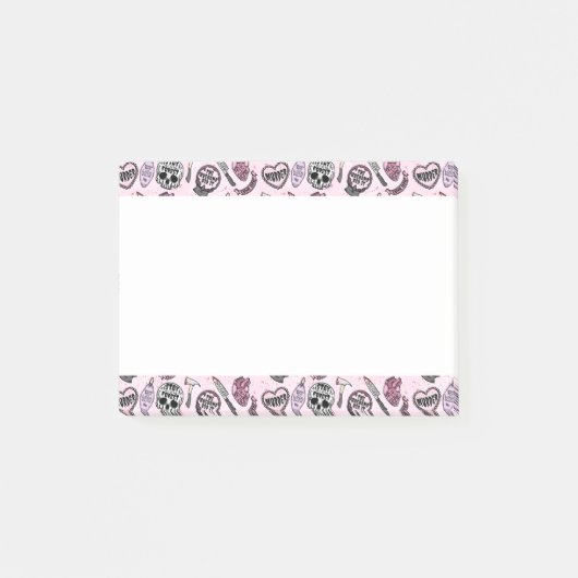 Post-it® Meurtre et Éffrayant (Devant)