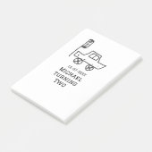 Post-it® Michael deux ans anniversaire voiture feu de circu (Incliné)