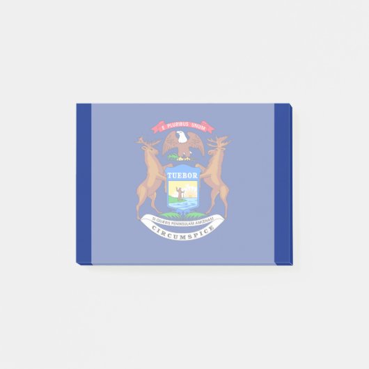 Post-it® Michigan State Flag Design (Devant)