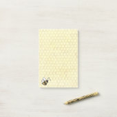 Post-it® Miel Bee (Sur un bureau)