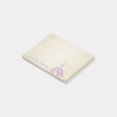 Post-it® Mignon Adorable Élégant , Oiseaux en Amour (Incliné)