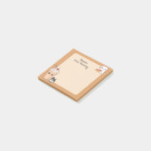 Post-it® Mignon Chat Blanc Mémo Planification des Repas nou (Incliné)