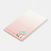 Post-it® Mignon Chic Fille , Gâteau (Incliné)