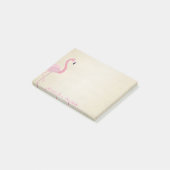Post-it® Mignon Chic Stylé, Flamant Rose (Incliné)