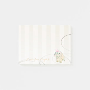 Post-it® Mignon élégant élégante fille, bébé éléphant