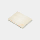 Post-it® Mignon, élégant, stylé, coquillage (Incliné)