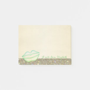 Post-it® Mignon Joli Élégant Chic ,Lèvres