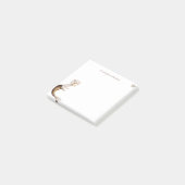 Post-it® Mignon lama sirène animal (Incliné)