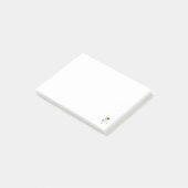Post-it® Mignon Manchot Rockhopper Drôle Animal Antarctique (Incliné)