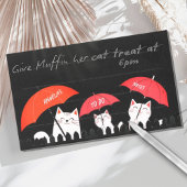 Post-it® Mignon notes autocollantes drôles de chat art mini