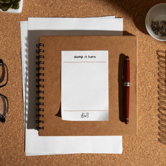 Post-it® Mignon ours déverser ici 