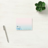 Post-it® Mignon Tropical Chic, Palmiers, Océan (Bureau)