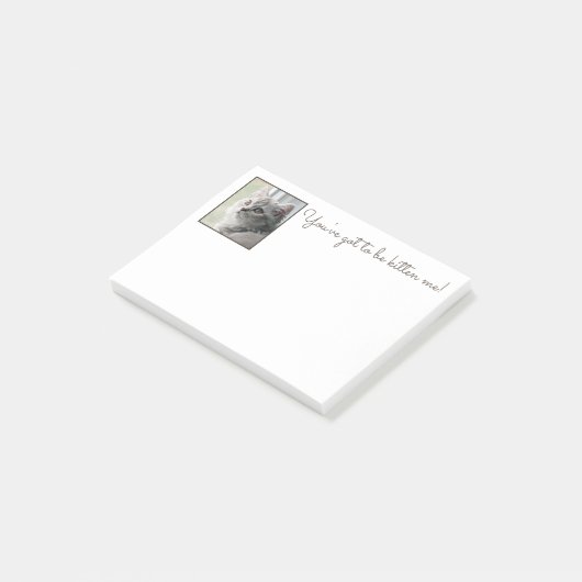 Post-it® Mignon "vous devez être chaton je ! "Notes de (Incliné)