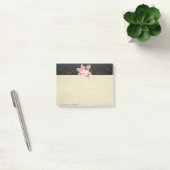 Post-it® Mignonne Adorable Élégante Stylée Rose (Bureau)