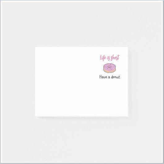 Post-it® Mignonne Avoir Une Donut