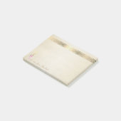 Post-it® Mignonne Belle Élégante Élégante, Dentelle, Cake P (Incliné)