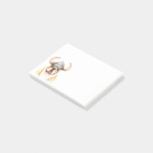 Post-it® Mignonne blaireau viking Puppy Dog Cartoon Maman (Incliné)