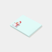 Post-it® Mignonne bonhomme de neige de Noël (Incliné)