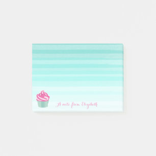 Post-it® Mignonne Jolie Féminine , Gâteau Cupcake