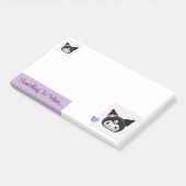 Post-it® Mignonne Kuromi (Incliné)