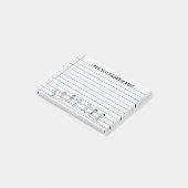 Post-it® Mignonne M'Enfuis-Tu ? Poste de l'enseignant (Incliné)