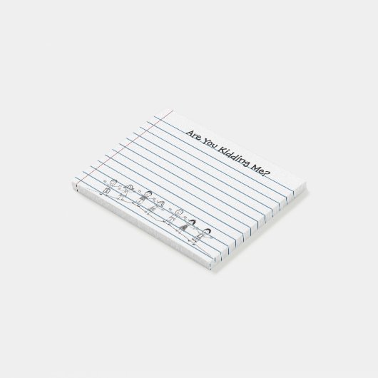 Post-it® Mignonne M'Enfuis-Tu ? Poste de l'enseignant (Incliné)