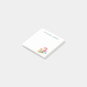 Post-it® Mignonne Turquoise Rose Sirène Enfants (Incliné)