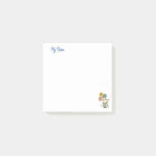 Post-it® Mignonnes fleurs de détentions de chats personnali