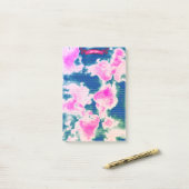 Post-it® Mignons Nuages d'art Linked Personnalisé Post Note (Sur un bureau)
