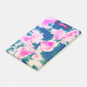 Post-it® Mignons Nuages d'art Linked Personnalisé Post Note