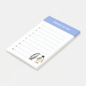 Post-it® Mignons Pingouins & Choses à Faire Modifiables (Incliné)