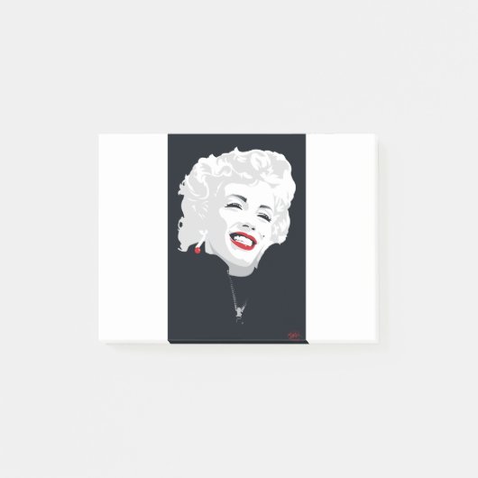 Post-it® MIK05BW Miki Marilyn.tif (Devant)