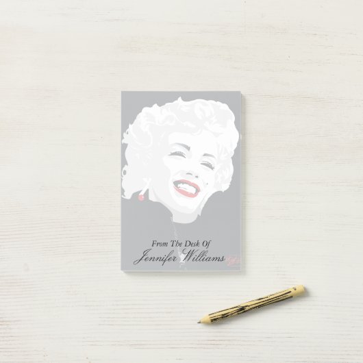 Post-it® Miki Marilyn (Sur un bureau)