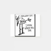 Post-it® Milkwalker Dit...... Mème (Devant)