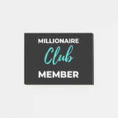Post-it® Millionaire Club Member (Devant)