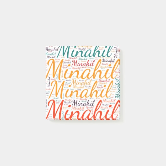 Post-it® Minahil (Devant)