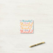 Post-it® Minahil (Sur un bureau)