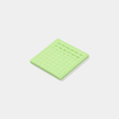 Post-it® Mini calendrier du planificateur mensuel minimalis (Incliné)
