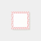 Post-it® MINI COEURS 3x3 Post It Note Pad (Devant)