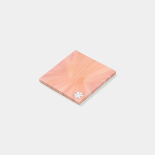 Post-it® Mini couleur carré orange (Incliné)