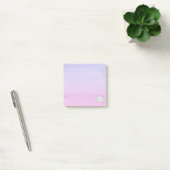 Post-it® Mini couleur carré rose violet (Bureau)